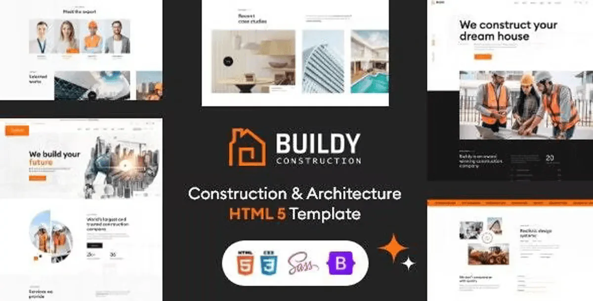 Bulidy - Construction & Business HTML5 Template