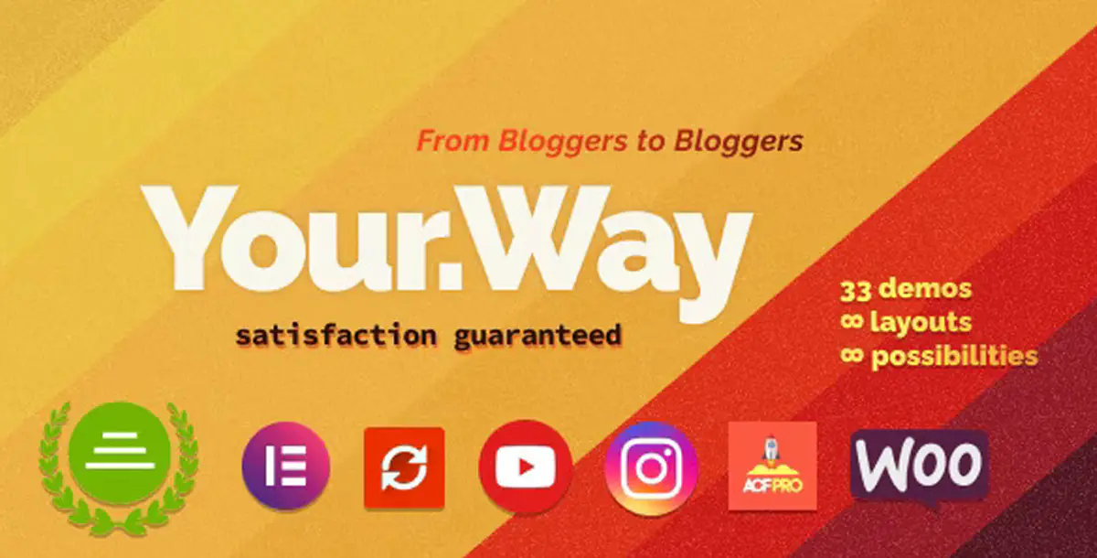 YourWay - Multi-Concept Blog WordPress Theme