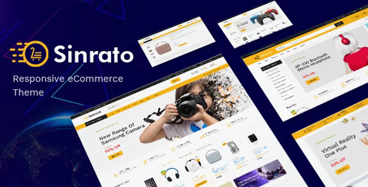 Sinrato - Electronics Theme for WooCommerce WordPress