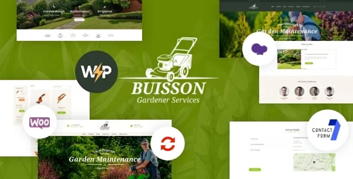 Buisson – Premium Gardening & Landscaping WordPress Theme