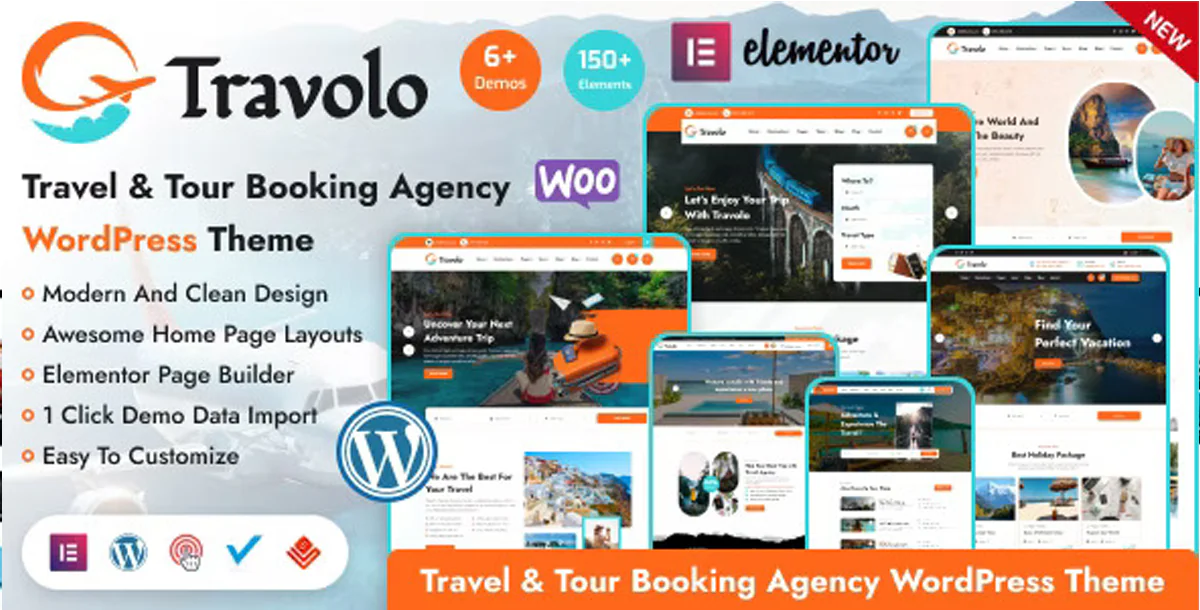 Travolo - Your Go-To Travel & Booking WordPress Theme